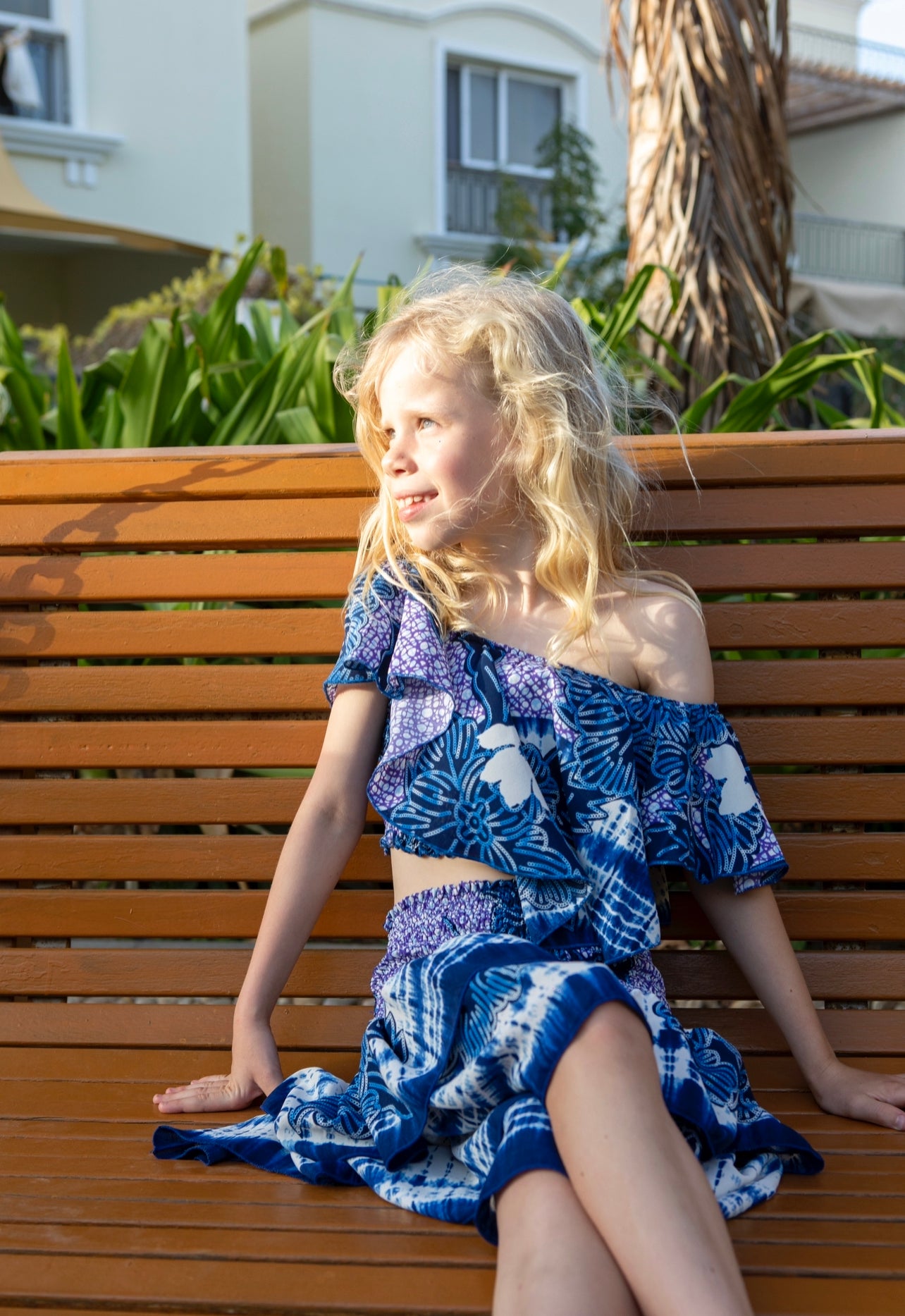 Butterfly top - tie dye Brunei