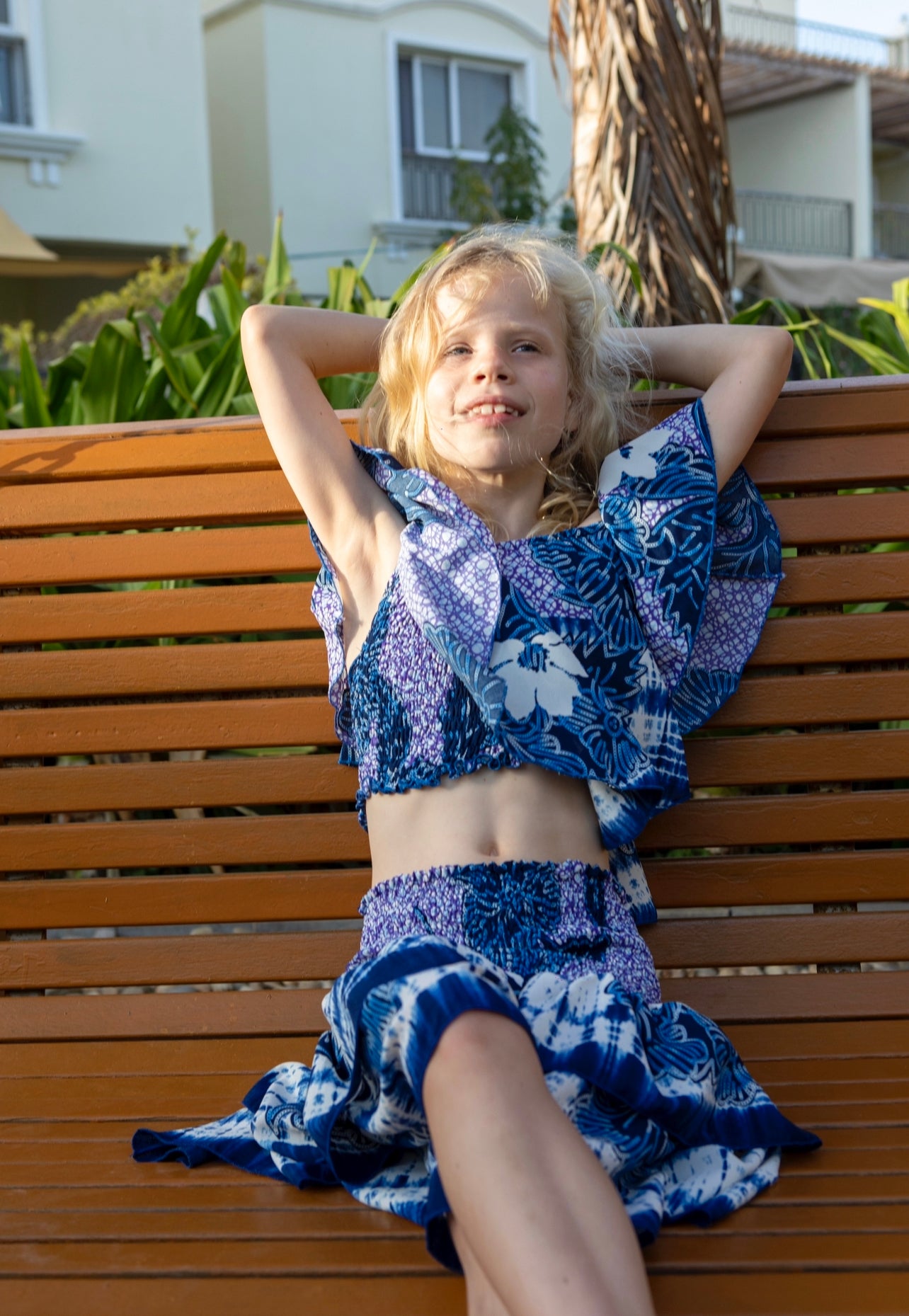 Butterfly top - tie dye Brunei