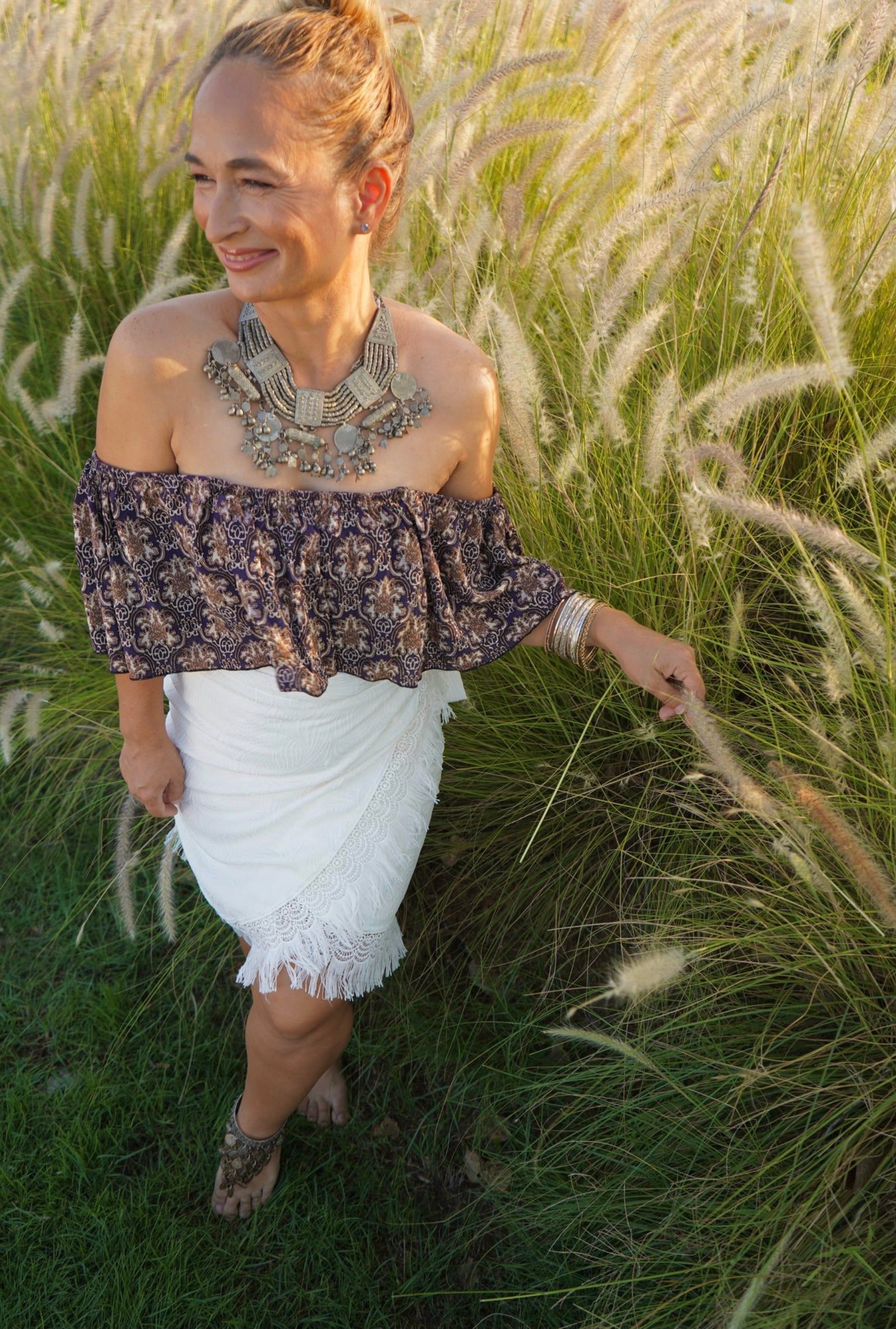 Fallen angel crop top