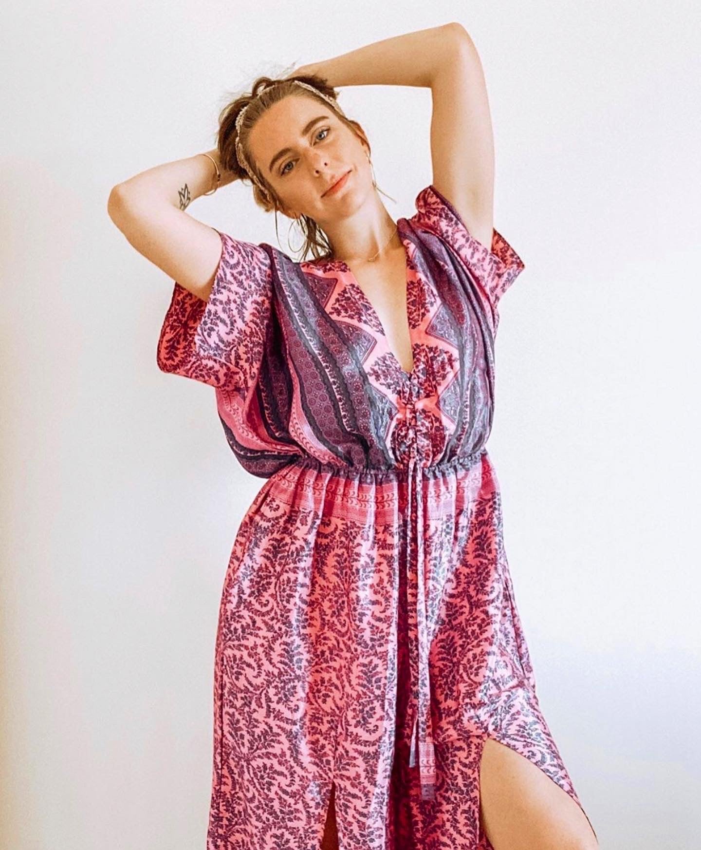V neck jumpsuit