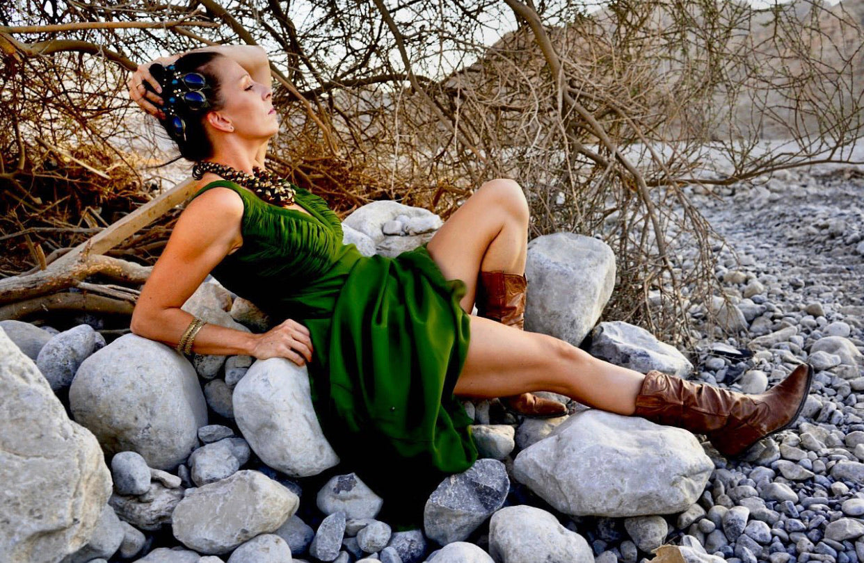 Cali dress in Mother Earth