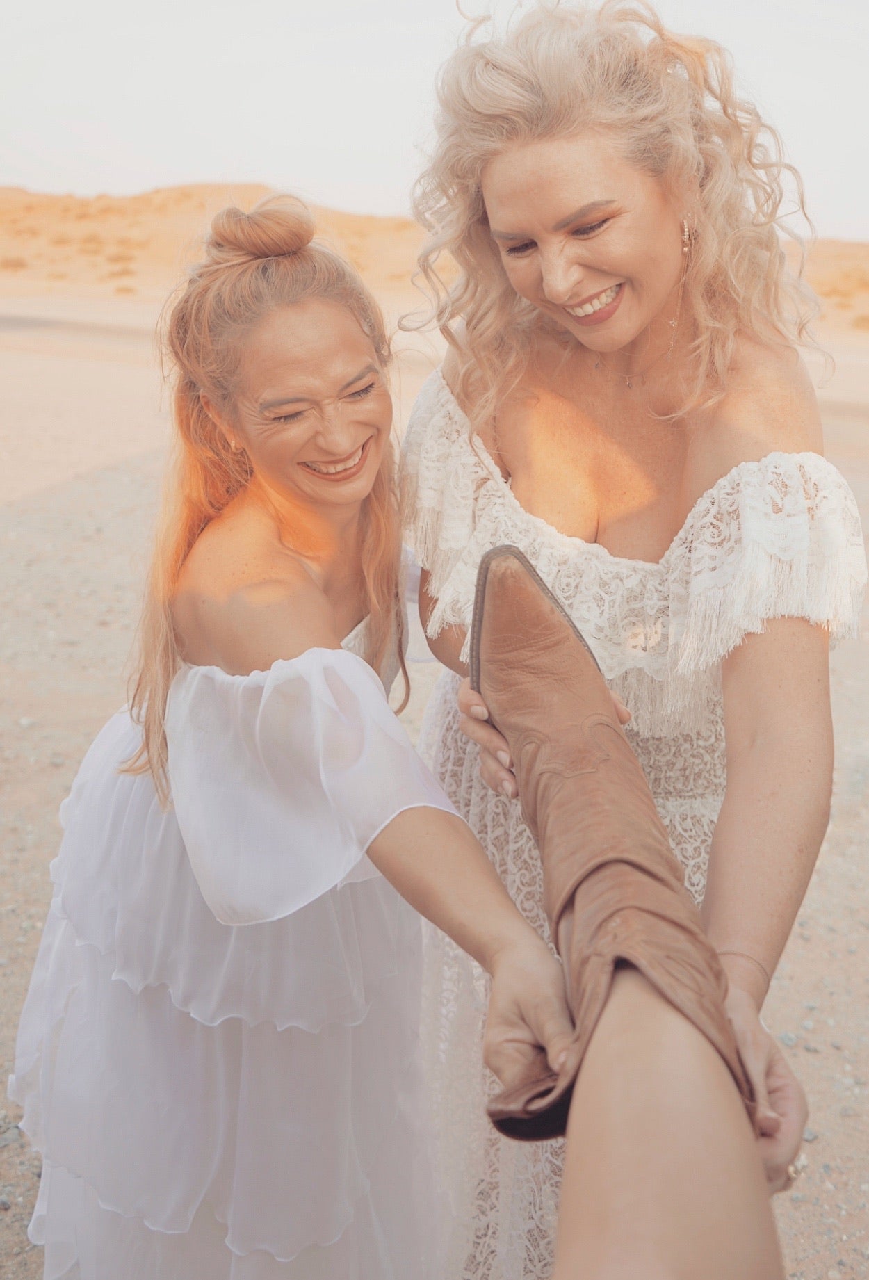White tiered Oana dress