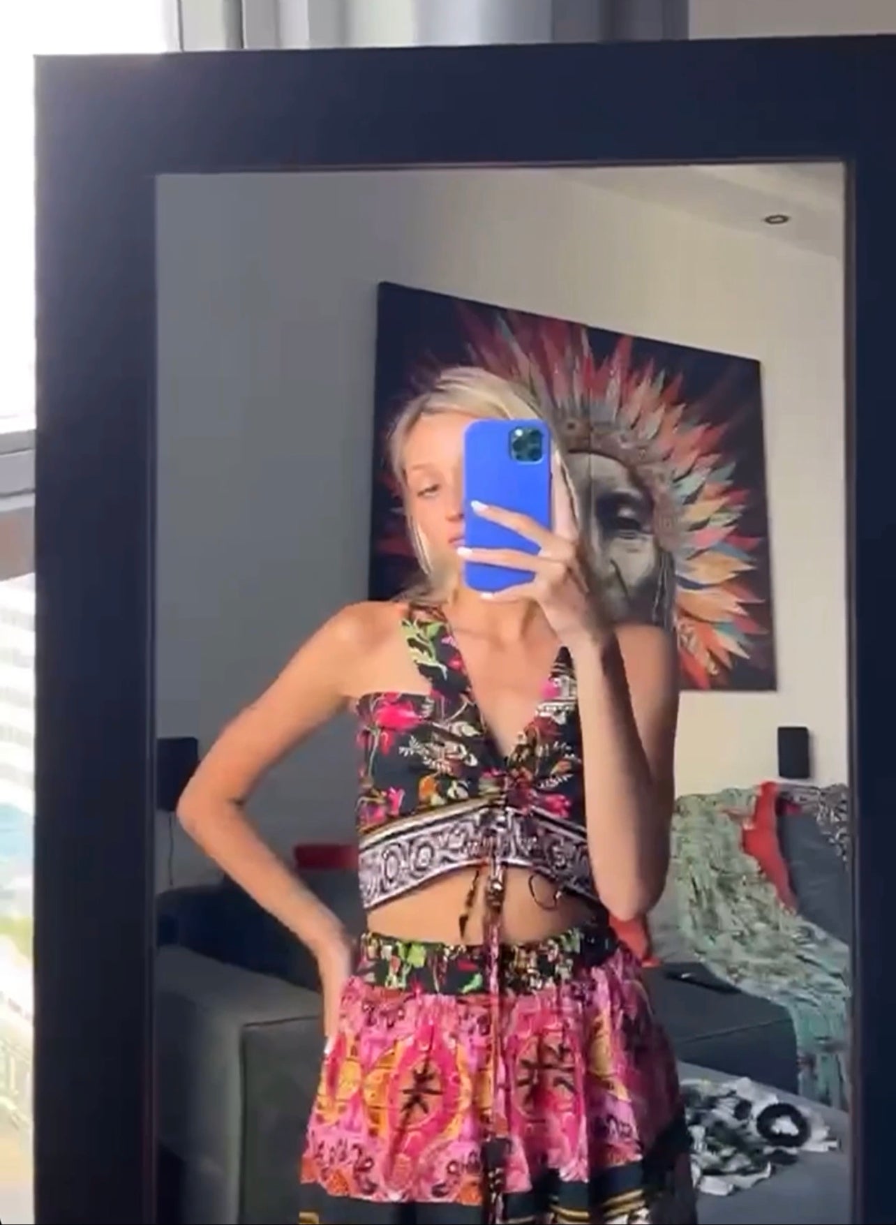 Shorts Jaipur print