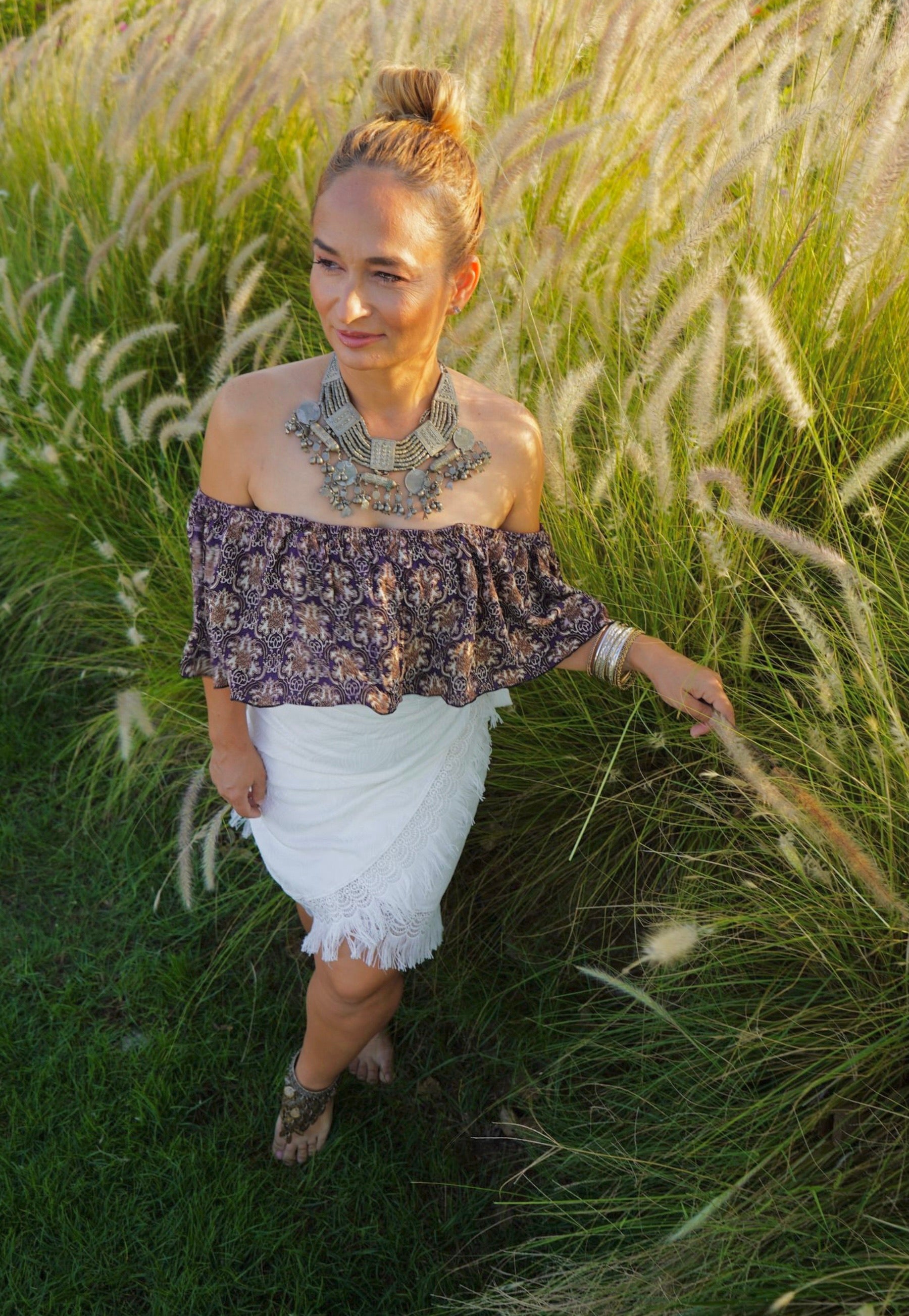 Fallen angel crop top